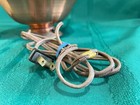 Vintage 1940’s Copper Lamp with Green Ruffle Edged Shade — photo 7
