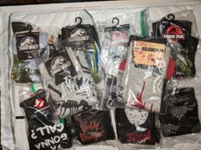 Jurassic Park Socks Novelty Socks Teen / Adult One Size NEW - YOU PICK