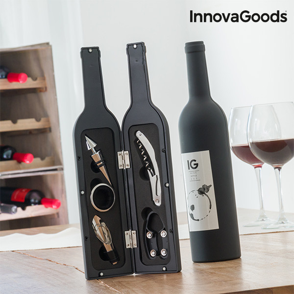 Estuche de vino botella Innovagoods (5 piezas) | Compra en eBay