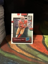 2022 Panini Donruss Optic Tyrion Davis-Price RATED ROOKIE #226 49ers RC
