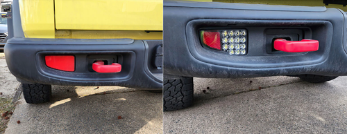 ORACLE Lighting Rear Bumper LED Reverse Lights For 2020-2023 Jeep Gladiator JT - Picture 15 of 21