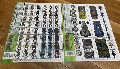 Deadlands RPG: Cardstock Cowboys: Hell on Earth #2 & #3 Pawns Lot Pinnacle