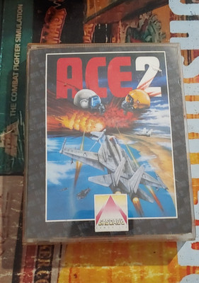 Ace 2 (Cascade 1987) Commodore 64 (Box, Manual, Tape) works classic 8-bit