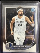 2025-26 Bowman Basketball CHROME BCV-132 Klay Thompson, Dallas Mavericks