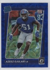 2021 Panini Donruss Optic Rated Rookie Blue Scope Prizm Azeez Ojulari #273 0wx2