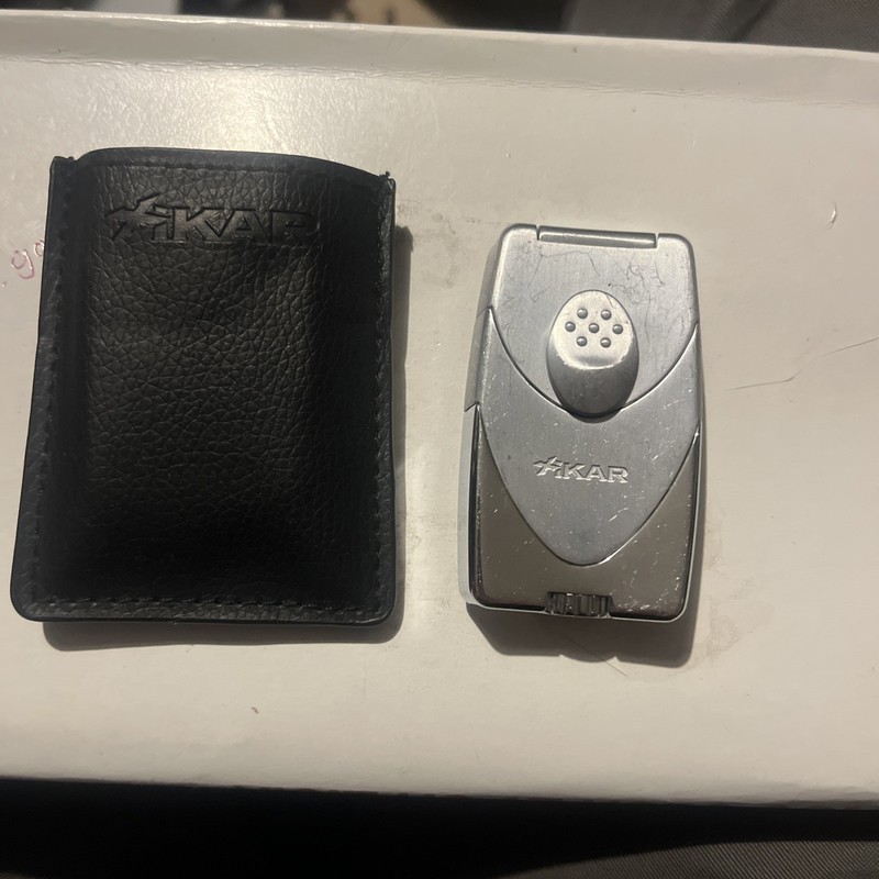 ¥€.Xikar Enigma ll dual Jet  Cigar Lighter ¥€.