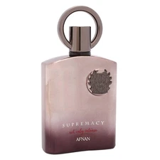 Afnan Men's Supremacy Not Only Intense Silver 3.38 oz Extrait de Parfum