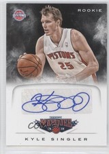 2012-13 Panini Marquee Rookie Signatures Kyle Singler #17 Auto 0b3