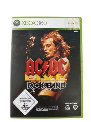 AC/DC Live Rockband XBOX 360 | PAL | OVP, Deutsch, Zustand Gut  
