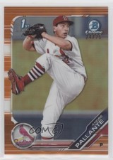 2019 Bowman Draft Chrome Orange Refractor 24/25 Andre Pallante #BDC-53 i4v