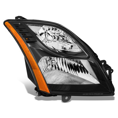Fit 10-12 Nissan Sentra SR 2.5L Right Passnger Black Housing Headlight Lamp
