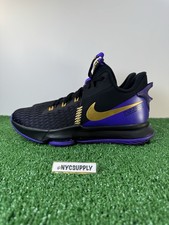 Nike LeBron Witness 5 Lakers CQ9380-003 Size 11