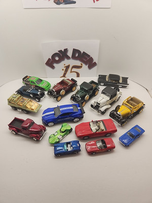 Junkyard Toy Car Lot Diecast Mixed Lot Some Vintage Assorted Makes Models Years 