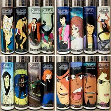 Accendini Clipper large Lupin III 😍 16 soggetti 2023 - serie completa - nuovi