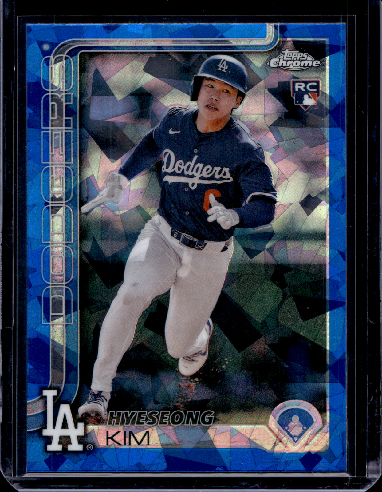 2025 Topps Chrome Sapphire Hyeseong Kim RC Rookie #152 Dodgers