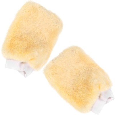  1 Pair Double Sided Car Wash Mitt for Auto Cleaning Gentle Car Wash Gloves for