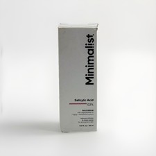 Minimalist 2 Salicylic Acid Face Serum For Acne Exp 11/26 Box Damaged