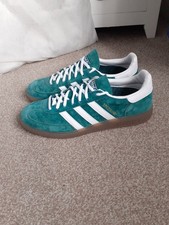 ADIDAS SPEZIAL GREEN SUEDE TRAINERS SIZE UK 10.5
