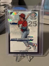 2025 Prospect Edition Baseball Conor Essenburg Black Ice 1/1 Braves