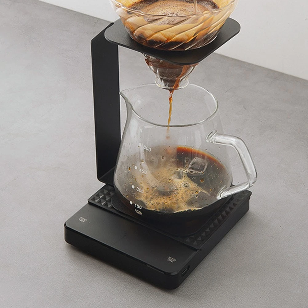 Metal Pour Over Coffee Filter Cup Stand 18.7CM Height for Coffee making