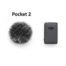 DJI Pocket 2 Microphone Wireless : 2.4GHz Transmitter Windscreen Included