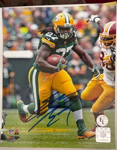Green Bay Packers - Eddie Lacy Autographed  8X10 Photo COA