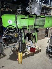 STAHL 1.5TONNE ELECTRIC CHAIN HOIST WITH POWERED TROLLEY 6MONTHS WARRANTY 415VAC