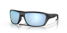NEW Oakley Split Shot Matte Black - Prizm Deep Water Polarized Lenses - OO9416