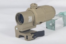 558 Style Holographic Optic G33 Magnifier Combo Red Green Dot Scope Mount Set