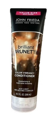 John Frieda Brilliant Brunette Color Vibrancy Hair Conditioner  10.1 fl oz New