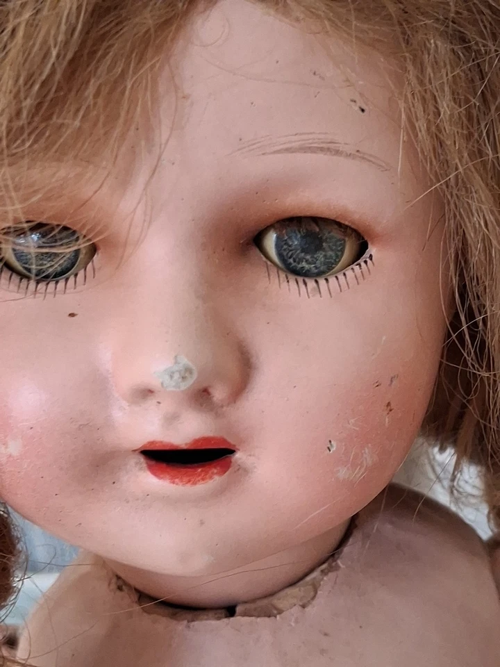 Très Ancienne Poupée Articulé Numéroté - Photo 3/4