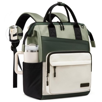Laptop Backpack for Women, 15.6 Inch Travel Backpack for Work College Busines...