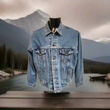Vintage Levis Trucker Jacket Men's XL Jean Denim 90s Type III 70507-4890