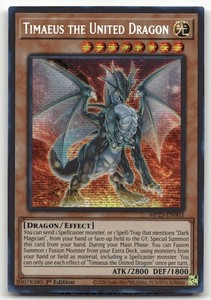 yugioh timaeus dragon card TTP1-JP002 the United Magidragon (UR) Oh trading and collectible card game (TCG/CCG) Timaeus gets useful the more
