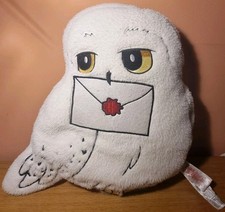 Harry Potter Hedwig Owl Cojín Blanco Juguete Suave Almohada Primark Hogar 