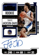 2023-24 Panini Contenders #107 Trayce Jackson-Davis Auto