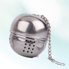 5 Pezzi Infusore Erbe Sfera Filtro Inox Acciaio Riutilizzabile Tè Steeper