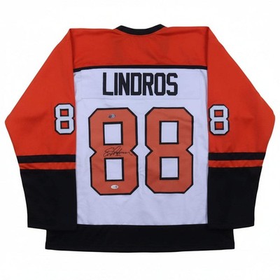 Eric Lindros Autographed Philadelphia Flyers Custom Jersey With Authentication