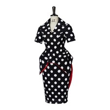 Mother Coraline Dress Women Halloween Party Outfit Vintage Gothic Costume
