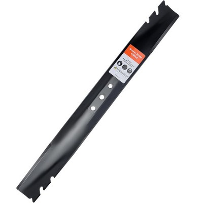 Recycler 22 inch Mulching Atomic Mower Blades 21-5/8''-Round, black