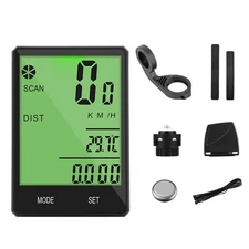 Wireless Cycling Bike Bicycle LCD Cycle Speedometer Computer Odometer Waterproof