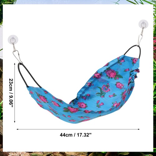 Bearded Dragon Hammock Lizard Hammock with Suction Cups and Hooks 1 Set - Bild 4 von 13