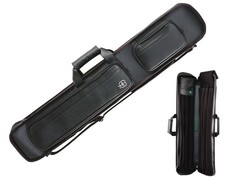 McDermott Shooters Collection 4x8 Soft Vinyl Pool/Billiards Cue Case - Black