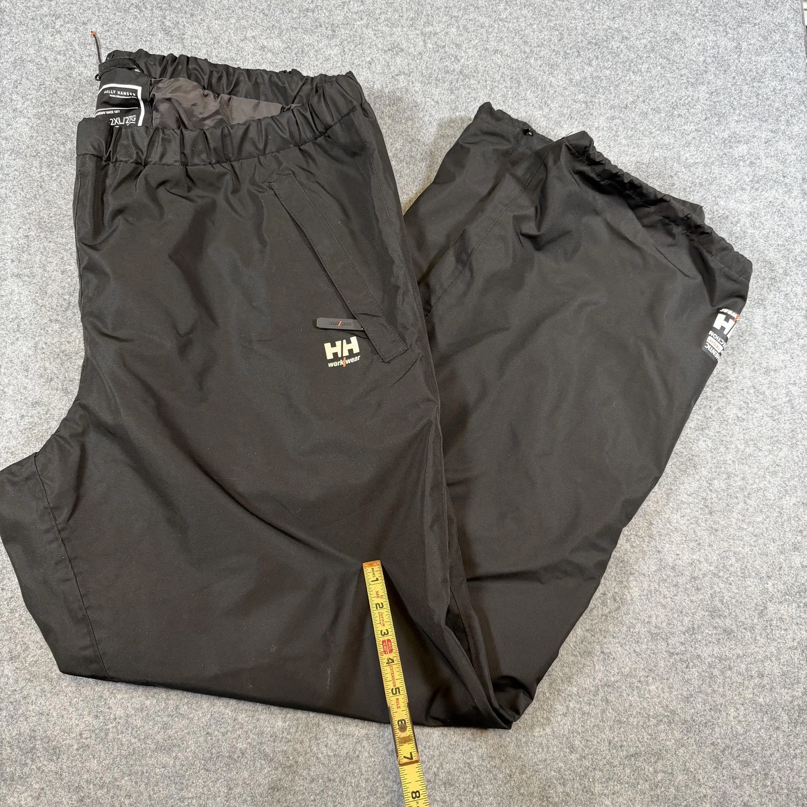 Helly Hansen Workwear Pants Mens 42x33 2XL Black Helly Tech Rain Waterproof
Opens in a new window or