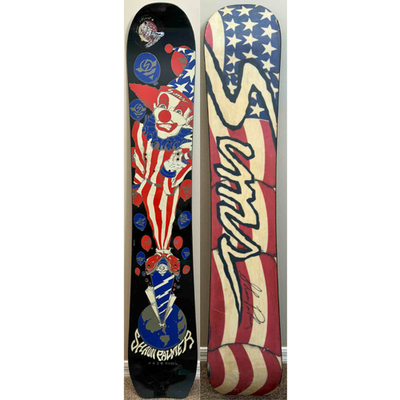 SIMS Shaun Palmer CLOWN 157cm Snowboard Rare Classic Collector