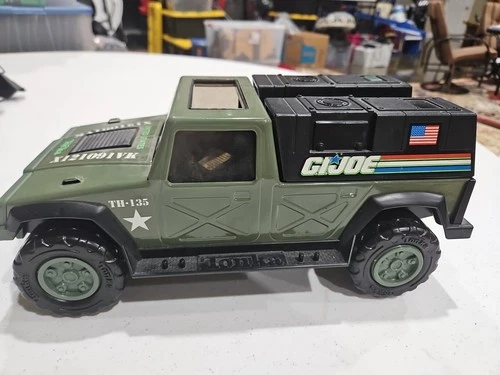 Vtg. GI Joe STRIKER TRUCK Hummer  Vintage 1992 Hasbro Tonka Metal Plastic Army