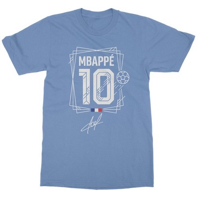Mbappe 10 Inspired Graphic France Soccer Fans Unisex T-Shirt