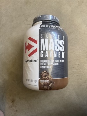 Dymatize Super Mass Gainer Protein Powder - Rich Chocolate, 6 lbs. Exp: 03/2027
