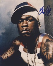 G-Unit 50 Cent authentic signed rap 8x10 photo W/Certificate Autographed (A0021)