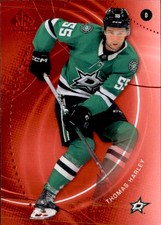 Thomas Harley 2025-26 SP Game Used Red Parallel card #112 Dallas Stars